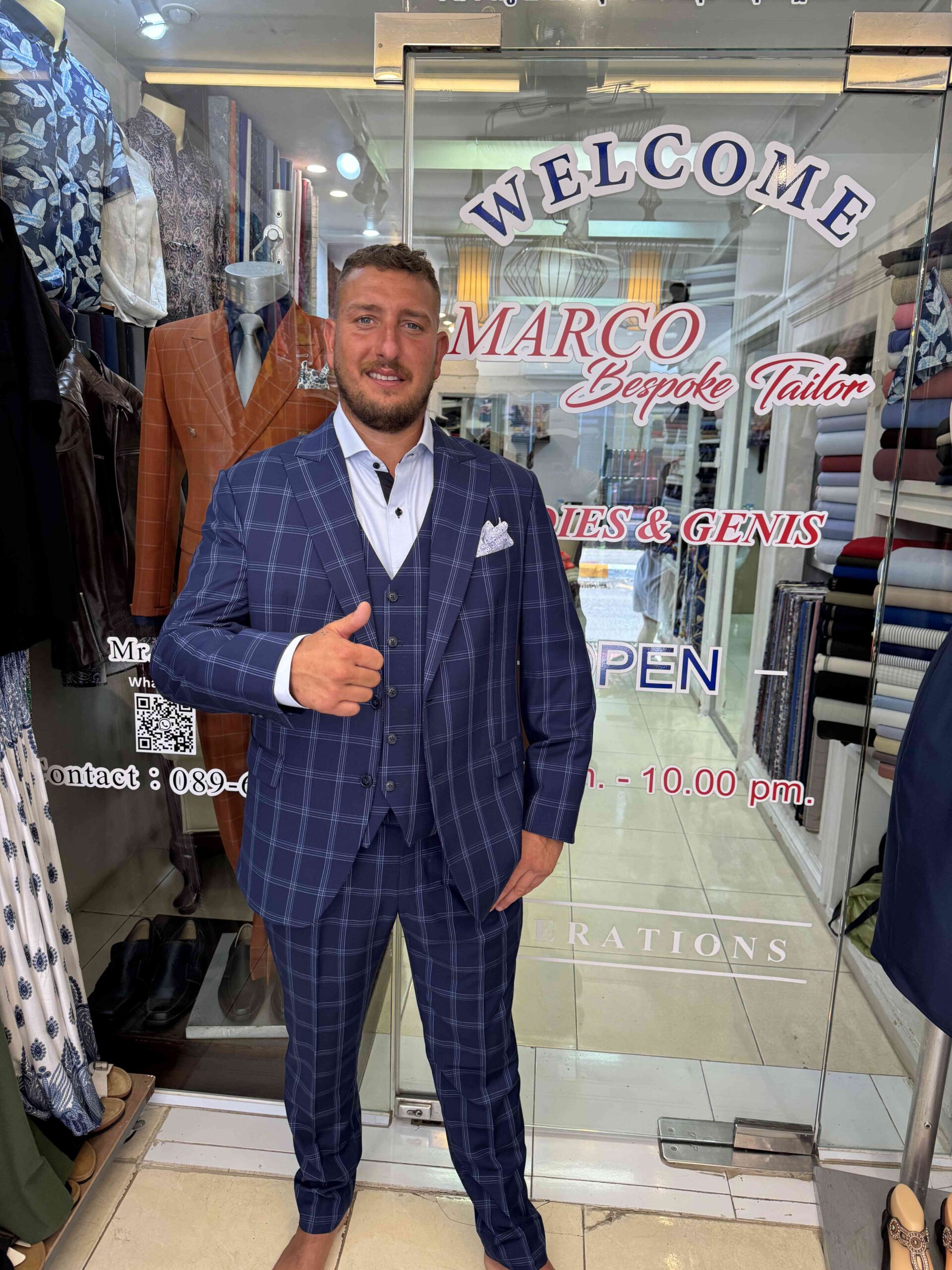 Custom fitting suits